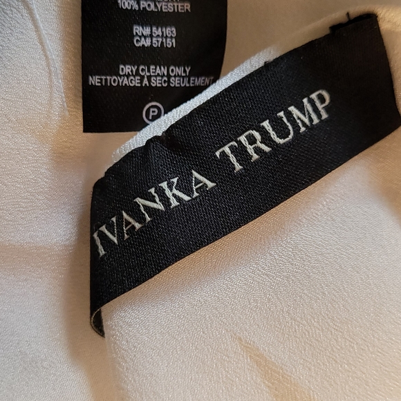 Sheer White Ivanka Trump Tee - Picture 2 of 3